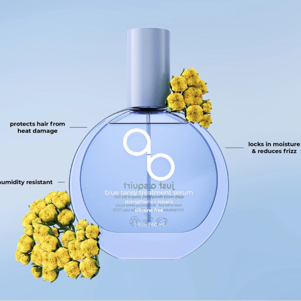 Adwoa Beauty blue tansy hair serum frizz & heat damage treatment serum 2 oz NEW - Picture 3 of 4